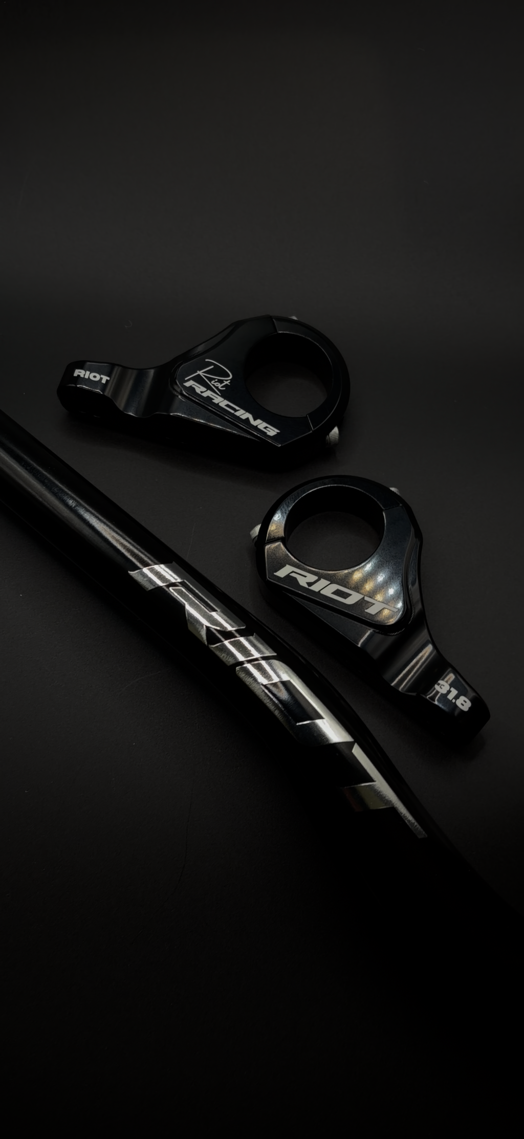 Riot MKIII Direct Mount Stem — 31.8mm | Fits Almost All E-Motos